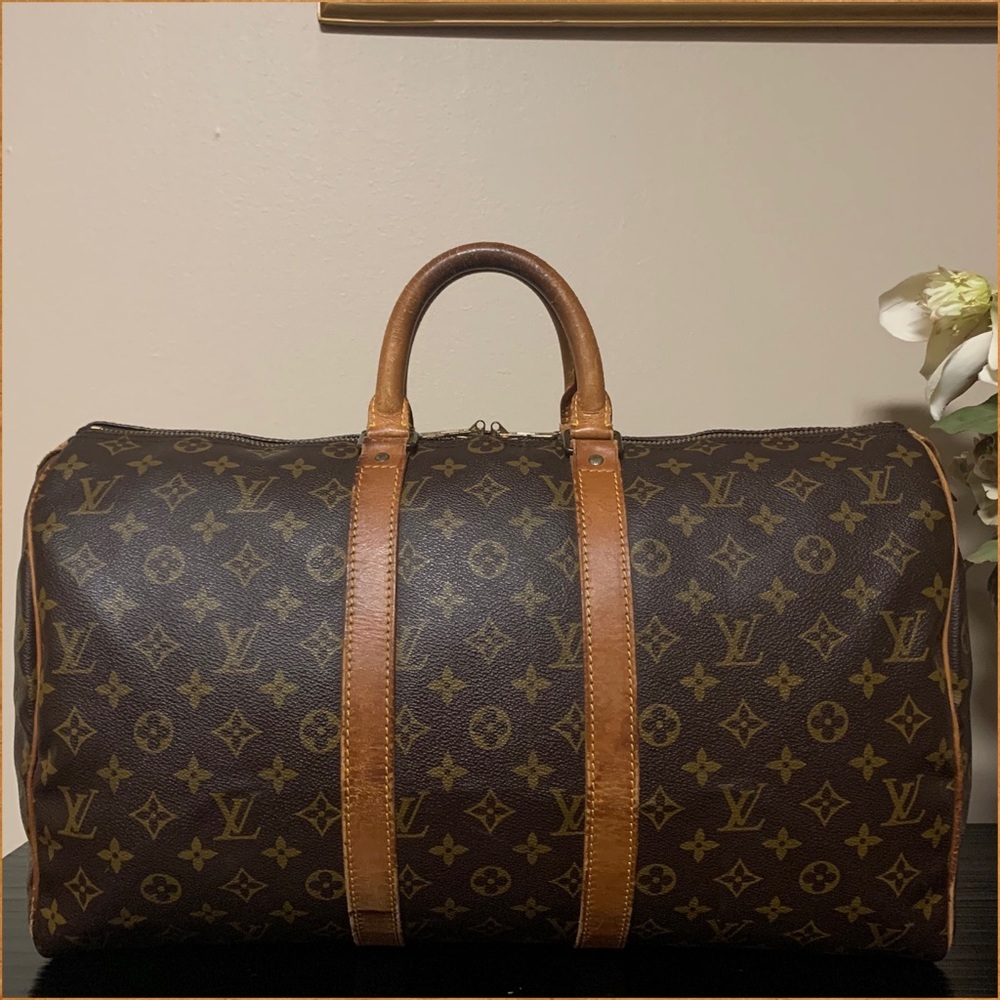 Authentic Louis Vuitton Keepall 45 (with lock/key)